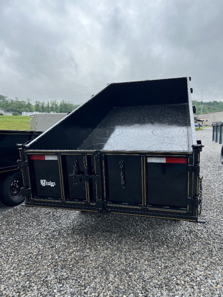 New 2026 P & T Trailers 7K 6X12 DUMP SREAD GATE Dump Trailer