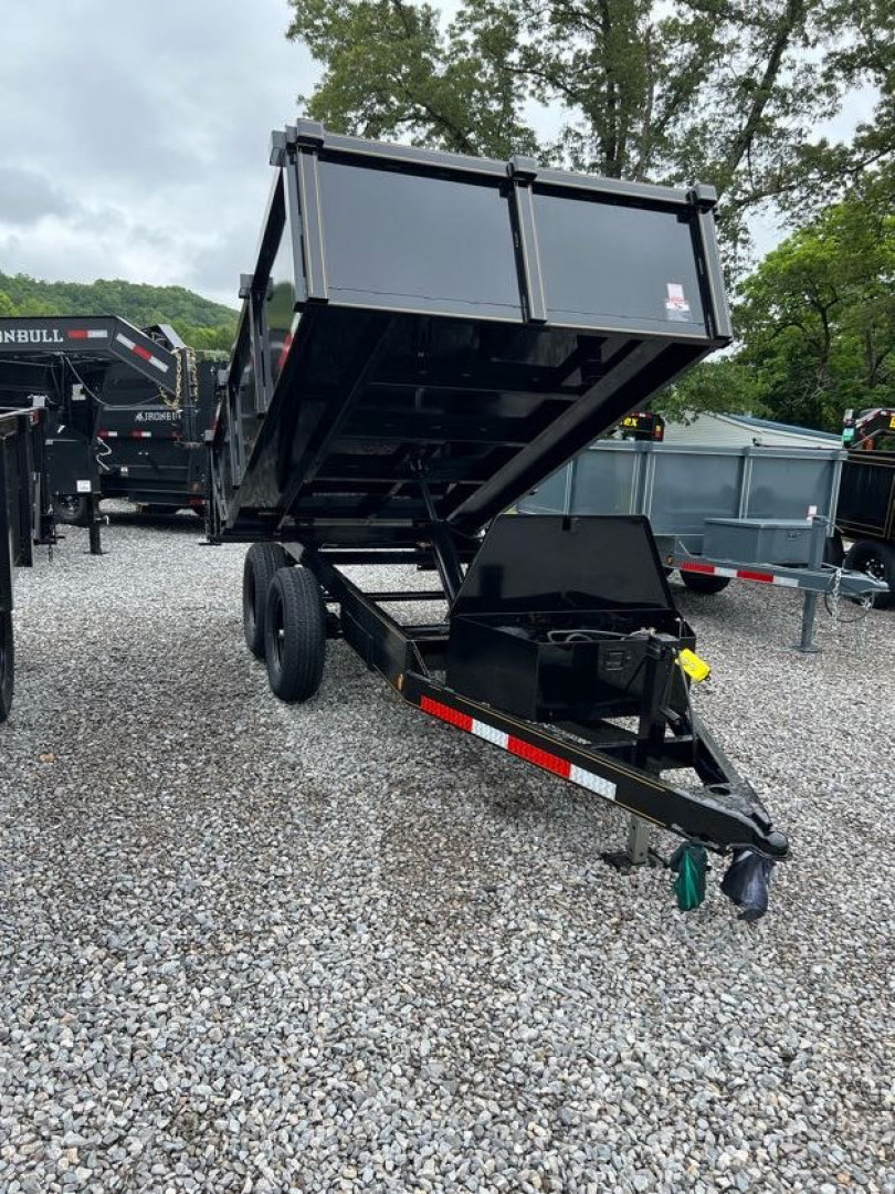 New 2026 P & T Trailers 7K 6X10 DUMP SREAD GATE Dump Trailer