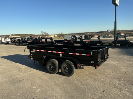 New 2026 PJ 72"x12' BP Tandem Axle Dump w/ 20" Sides – D3