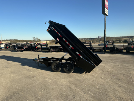 New 2026 PJ 72 x12' BP Tandem Axle Dump w/ 20  Sides – D3
