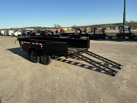 New 2026 PJ 72"x12' BP Tandem Axle Dump w/ 20" Sides – D3