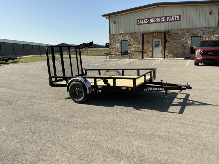 2026 PJ 77"x10' Single Axle Utility Trailer - U7
