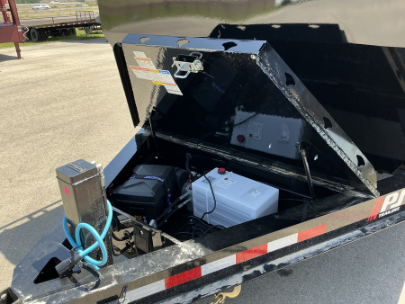 New 2026 PJ 83"x14' BP Tandem Axle Low Pro Telescopic Dump w/ 48" Sides – DT Voyager Package