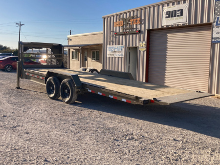 New 2026 Load Trail GG 83" x 24' Gooseneck Tandem Axle Rapid Loader Tilt Deck