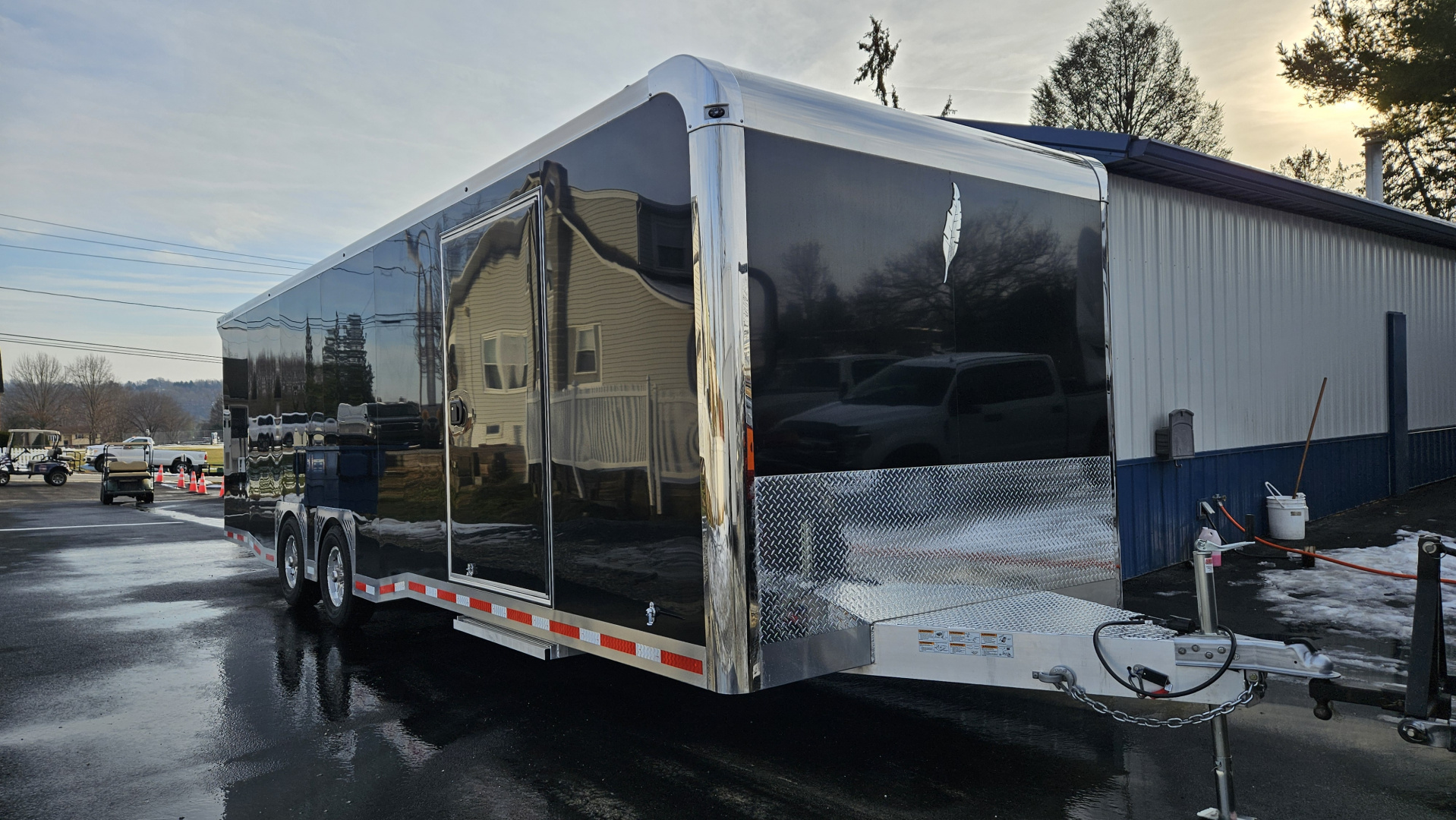 New 2026 Featherlite Trailers 4410 8.5X28TA Car / Racing Trailer