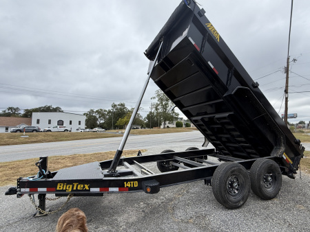 New 2026 Big Tex Trailers 14TD-14C2A-BK Dump Trailer