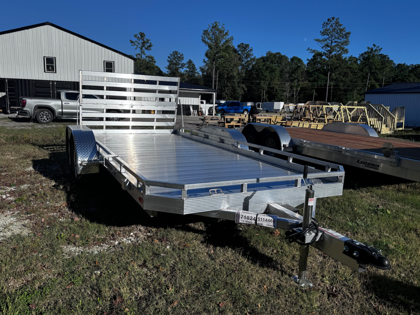 New 2026 Legend Trailers 7x16 7K Utility Trailer