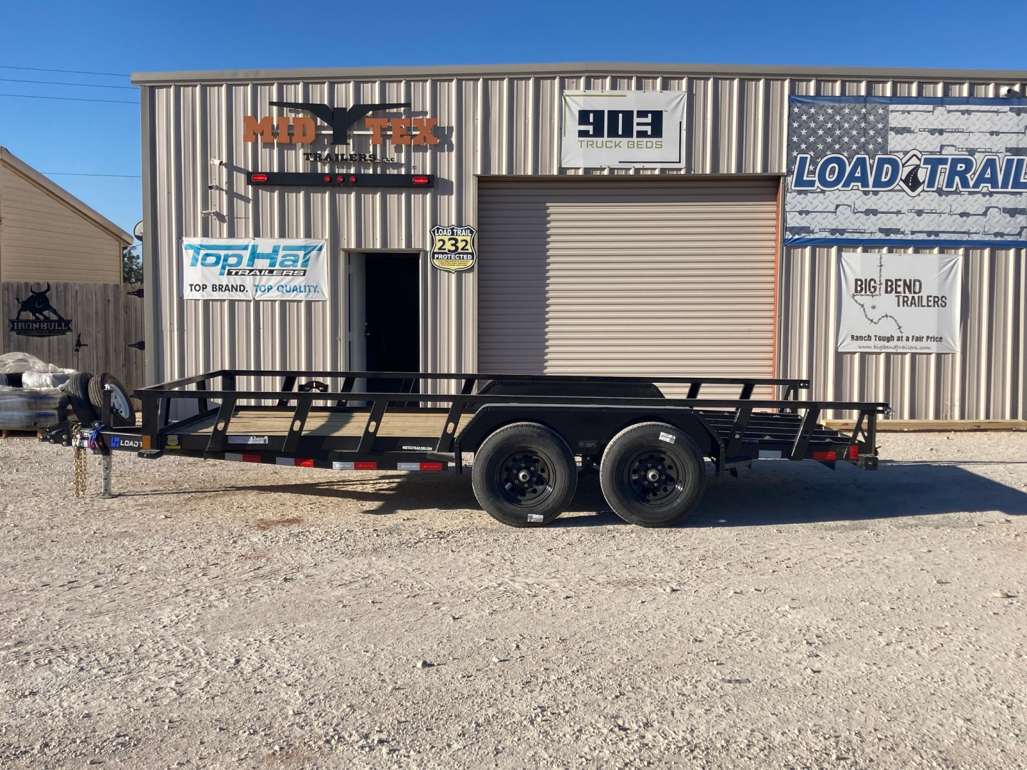 New 2026 Load Trail UT 16' x 83" Tandem Axle Utility Trailer (3" x 4" Angle Frame)