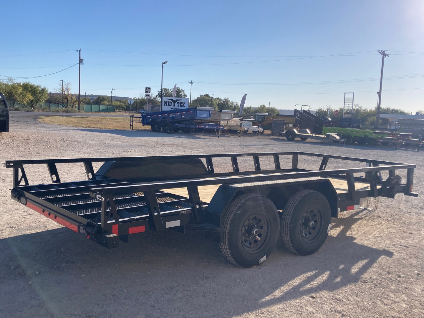 New 2026 Load Trail UT 16' x 83" Tandem Axle Utility Trailer (3" x 4" Angle Frame)