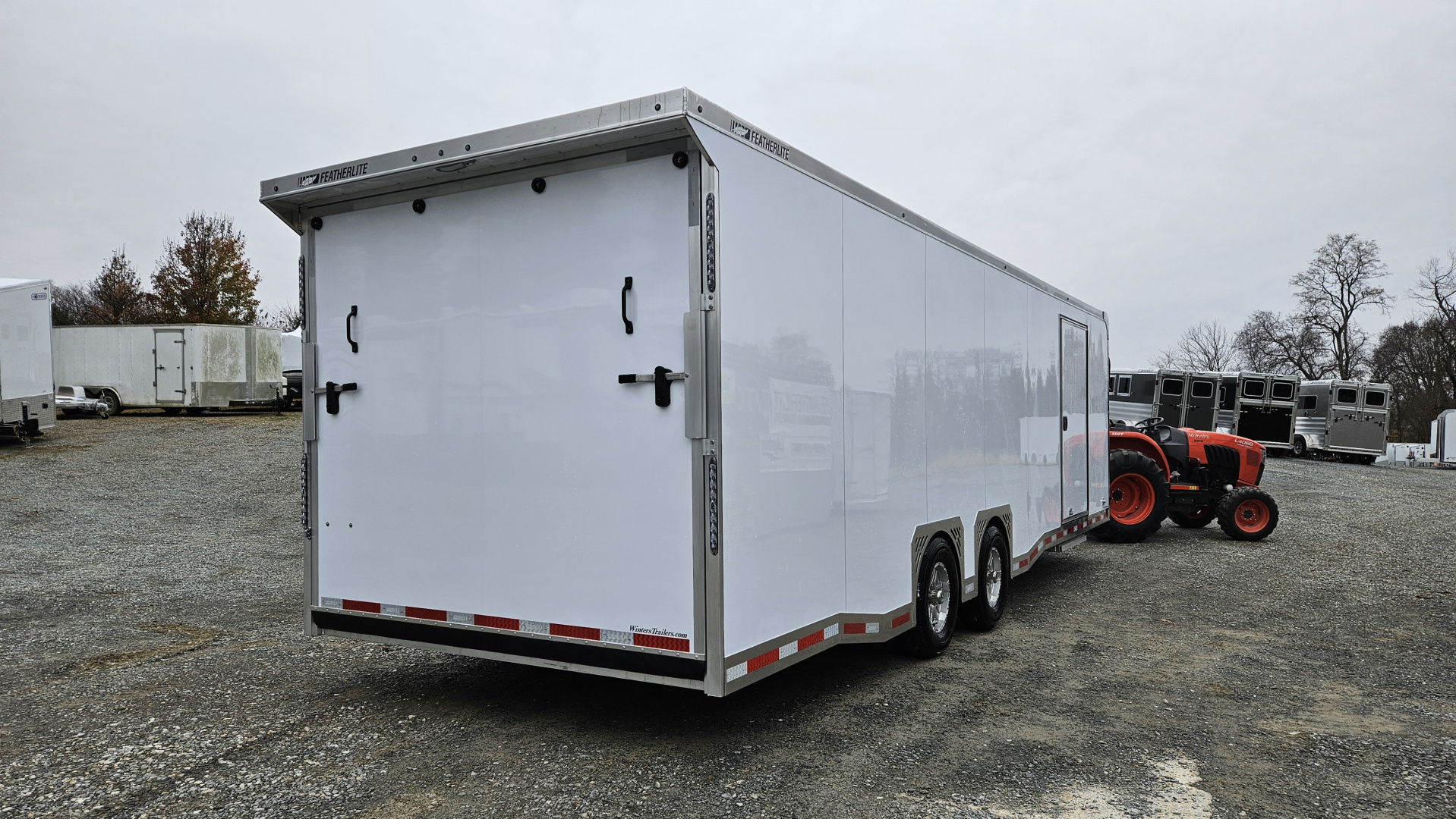 New 2026 Featherlite Trailers 4410 8.5X28TA Car / Racing Trailer