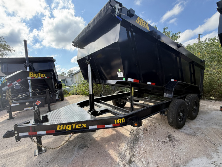 New 2026 Big Tex Trailers 14TD-14C4A-BK Dump Trailer