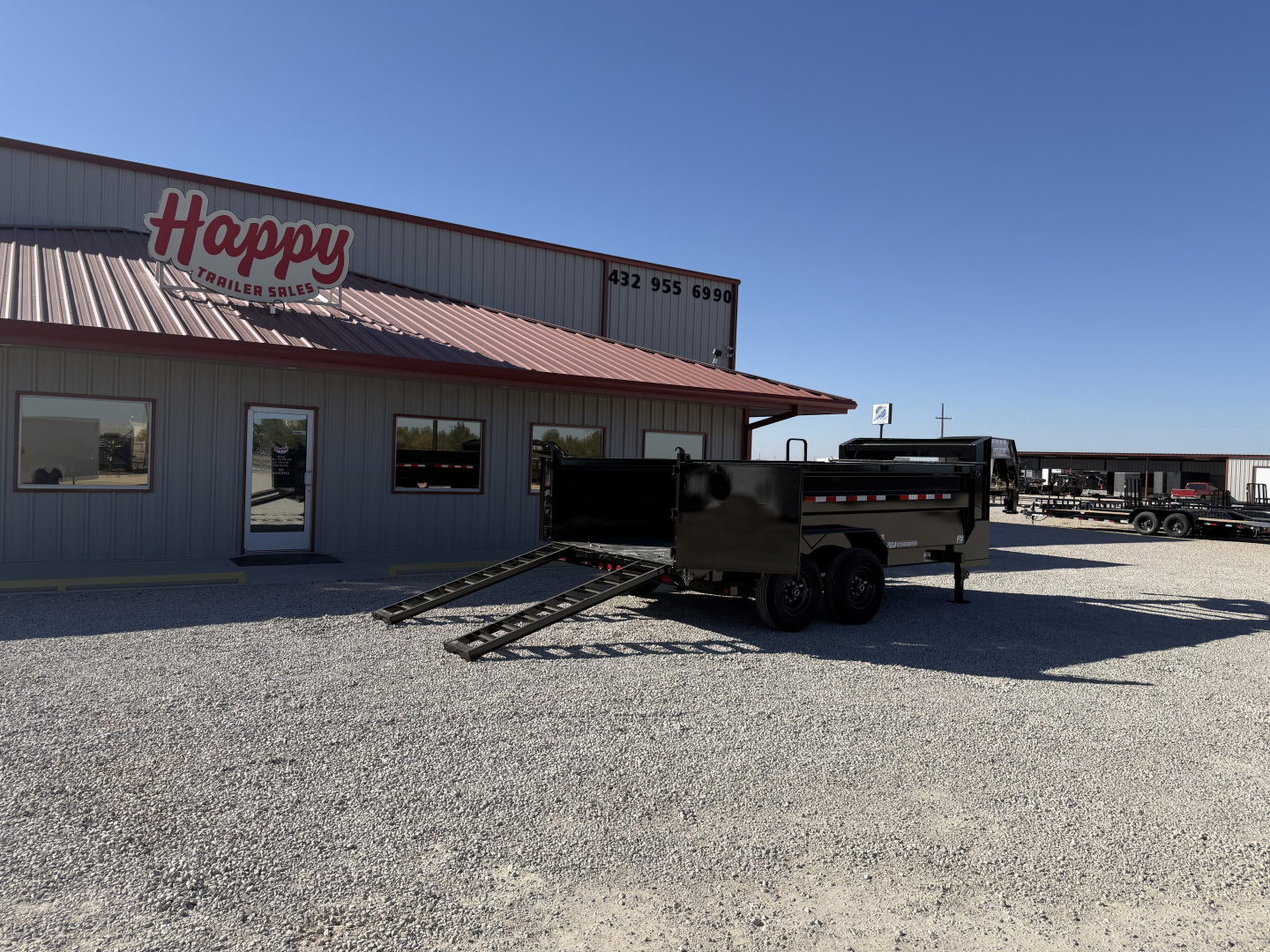 New 2026 PJ 83"x14' GN Tandem Axle Low Pro High Side Dump w/ 36" Sides – DM