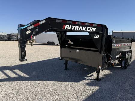 New 2026 PJ 83"x14' GN Tandem Axle Low Pro High Side Dump w/ 36" Sides – DM