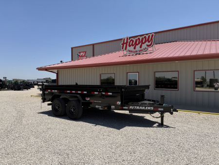 New 2026 PJ 83"x14' BP Tandem Axle Low Pro Dump w/ 24" Sides – DL