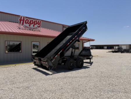 New 2026 PJ 83"x14' BP Tandem Axle Low Pro Dump w/ 24" Sides – DL