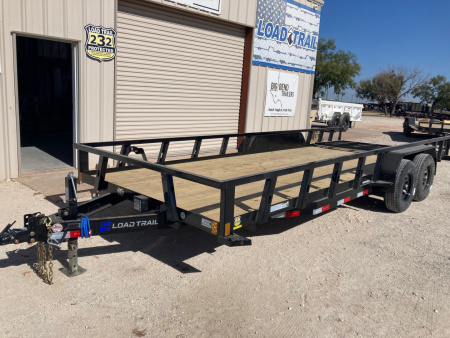 New 2026 Load Trail UT 20' x 83" Tandem Axle Utility Trailer (3" x 4" Angle Frame)