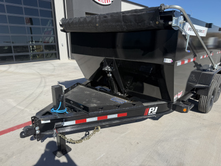New 2026 PJ 83"x14' BP Tandem Axle Low Pro Telescopic Dump w/ 48" Sides – DT Voyager Package