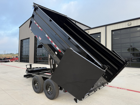 New 2026 PJ 83"x14' BP Tandem Axle Low Pro High Side Dump w/ 48" Sides – DM