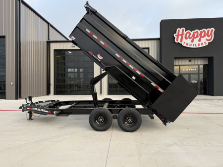 New 2026 PJ 83 x14' BP Tandem Axle Low Pro High Side Dump w/ 48  Sides – DM