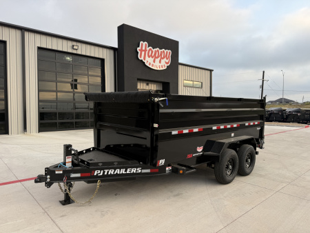 New 2026 PJ 83"x14' BP Tandem Axle Low Pro High Side Dump w/ 48" Sides – DM