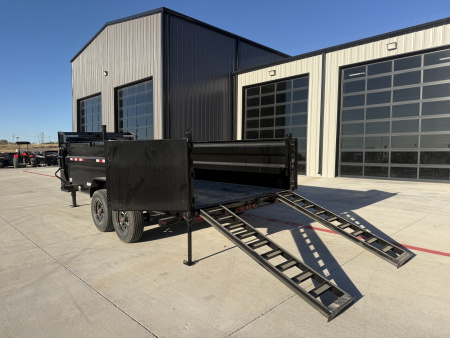 New 2026 PJ 83"x16' GN Tandem Axle Low Pro Telescopic Dump w/ 36" Sides – DT