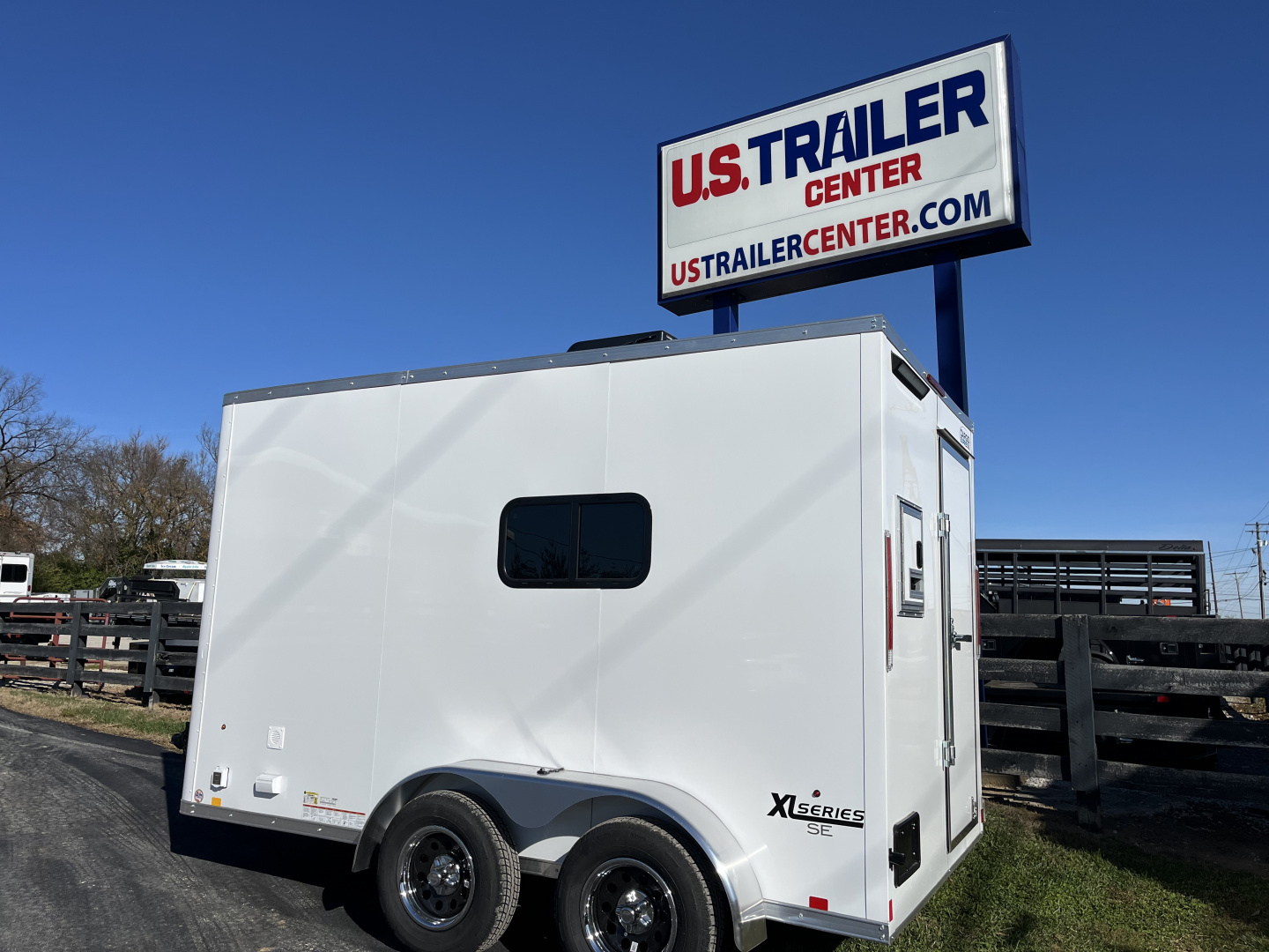New 2026 Cargo Express 7 X 12 XL SE FLATTOP BULLNOSE CABLE SPLICER Cargo / Enclosed Trailer