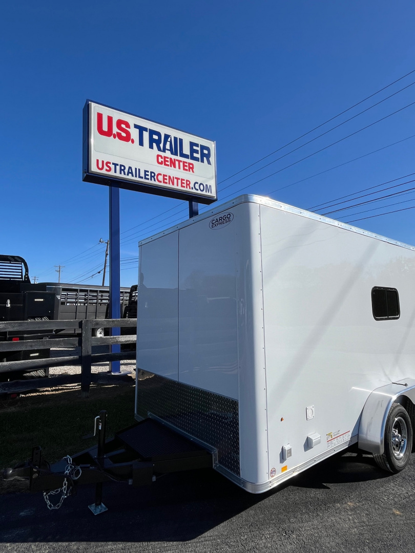 New 2026 Cargo Express 7 X 12 XL SE FLATTOP BULLNOSE CABLE SPLICER Cargo / Enclosed Trailer