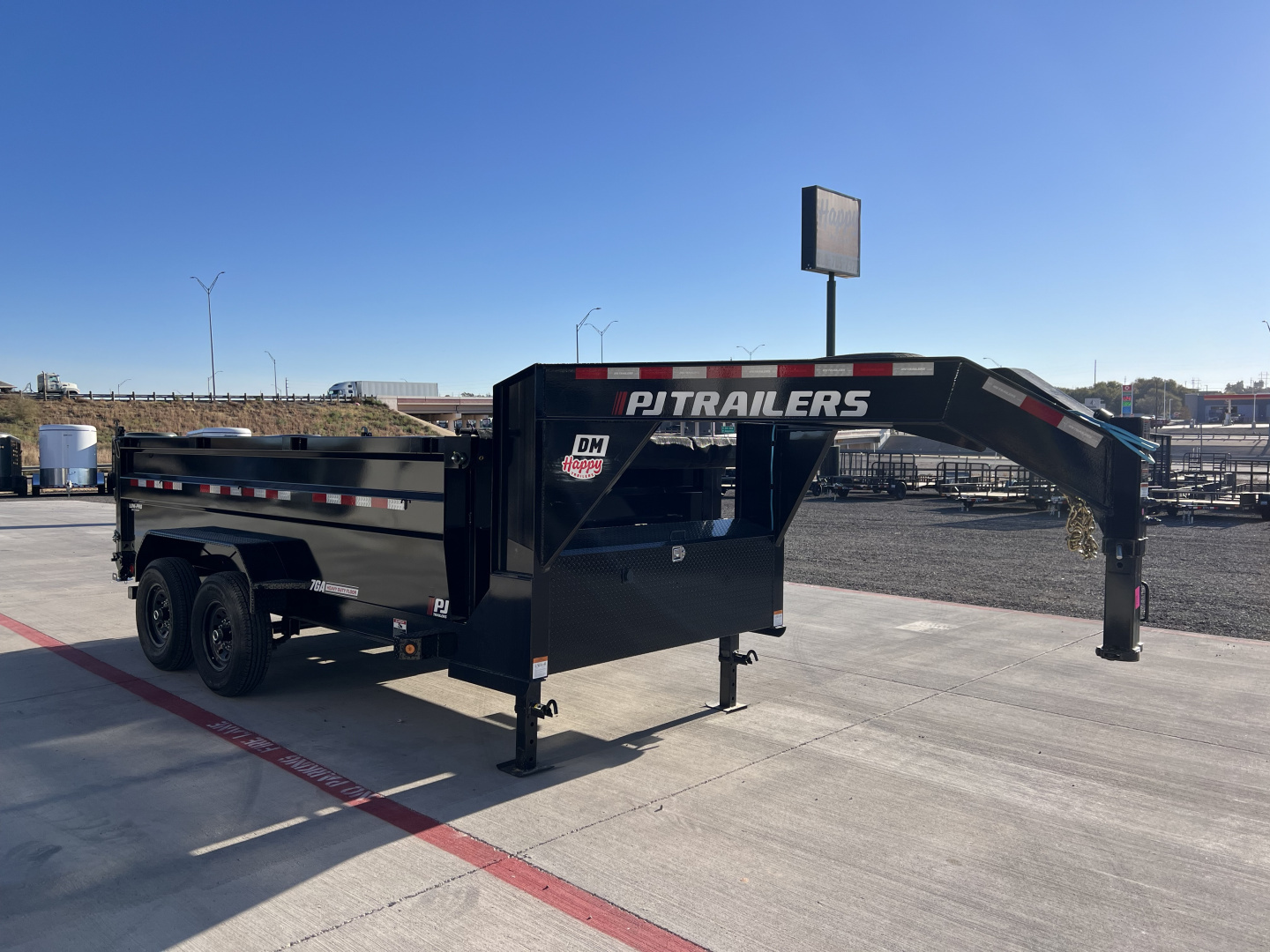 New 2026 PJ 83"x14' GN Tandem Axle Low Pro High Side Dump w/ 36" Sides – DM