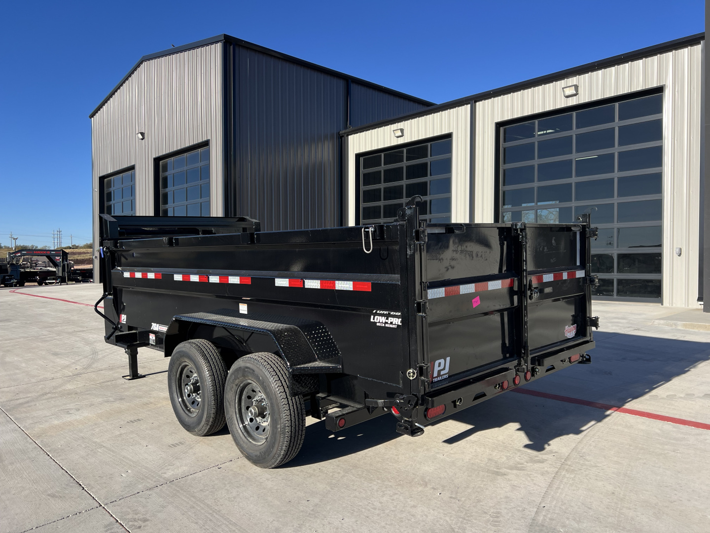 New 2026 PJ 83"x14' GN Tandem Axle Low Pro High Side Dump w/ 36" Sides – DM