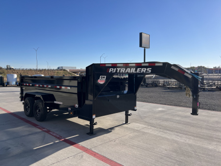 New 2026 PJ 83"x14' GN Tandem Axle Low Pro High Side Dump w/ 36" Sides – DM