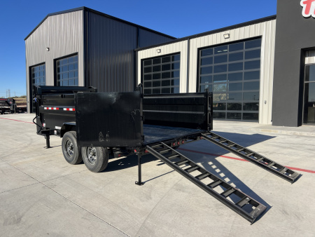 New 2026 PJ 83"x14' GN Tandem Axle Low Pro High Side Dump w/ 36" Sides – DM