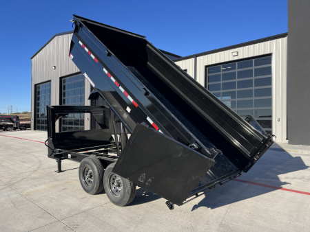 New 2026 PJ 83"x14' GN Tandem Axle Low Pro High Side Dump w/ 36" Sides – DM
