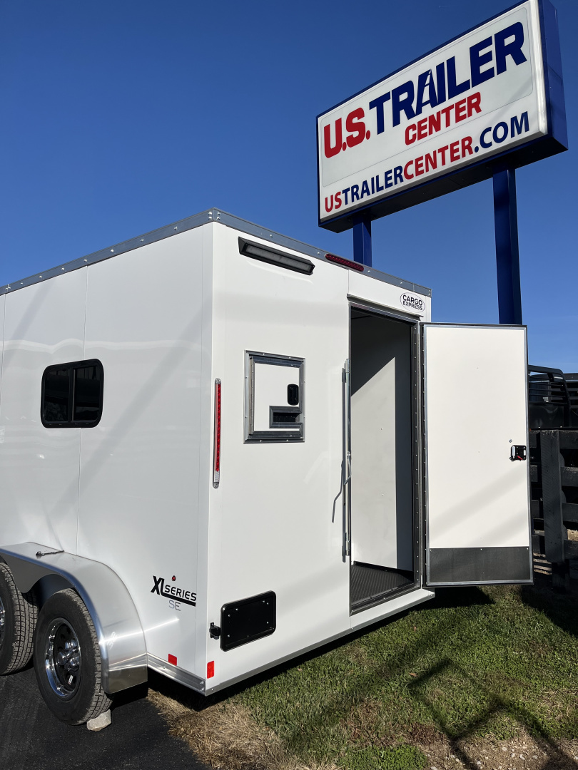 New 2026 Cargo Express 7 X 12 XL SE FLATTOP BULLNOSE CABLE SPLICER Cargo / Enclosed Trailer