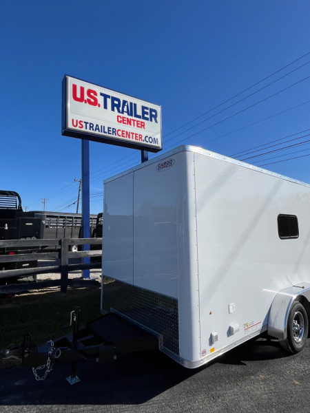 New 2026 Cargo Express 7 X 12 XL SE FLATTOP BULLNOSE CABLE SPLICER Cargo / Enclosed Trailer