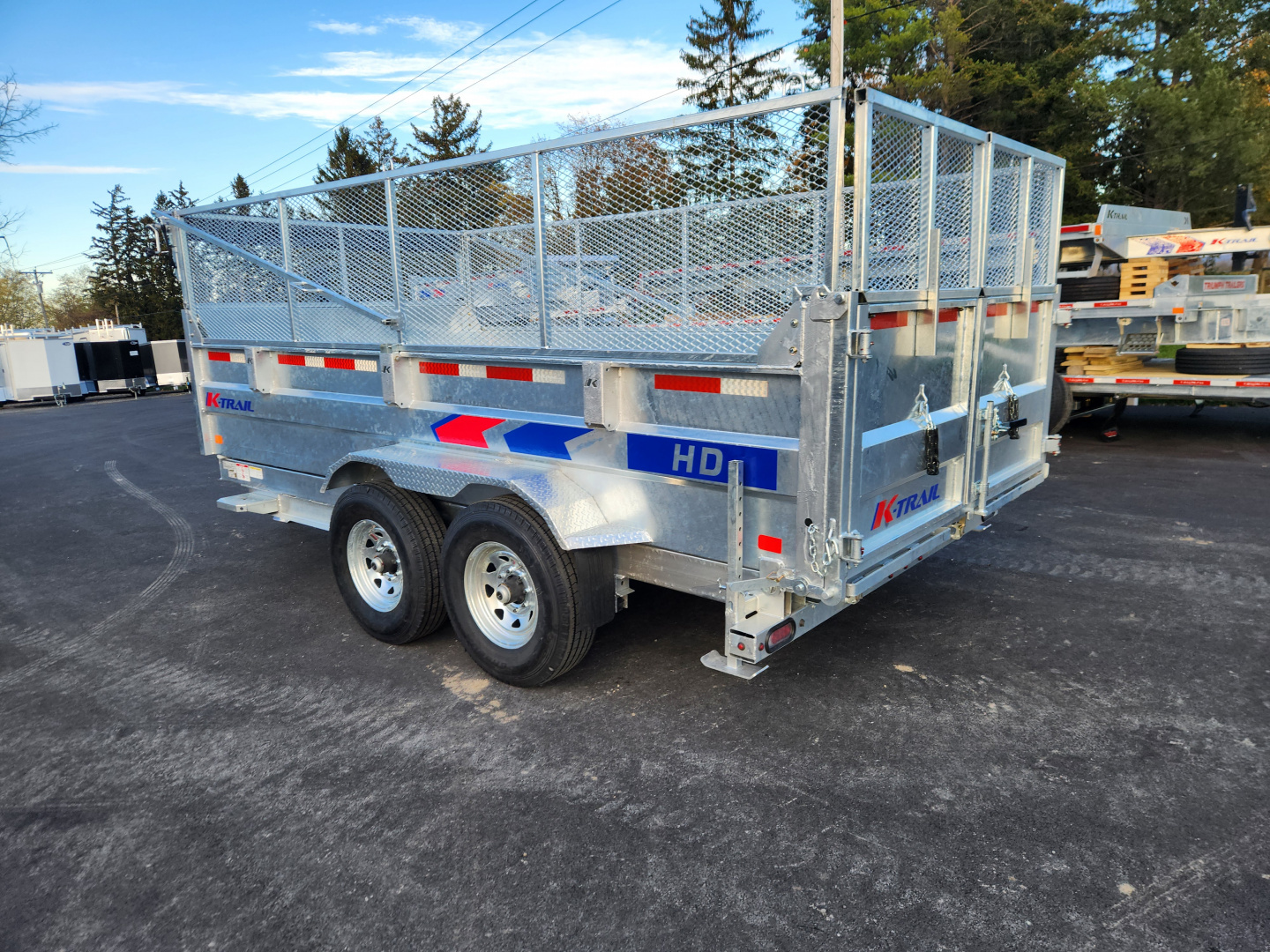New 2026 K-Trail D8214-14K Dump Trailer
