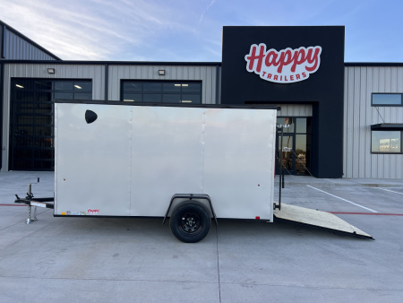 New 2026 Compass 6'x12' Enclosed Cargo Trailer - Indigo DLX