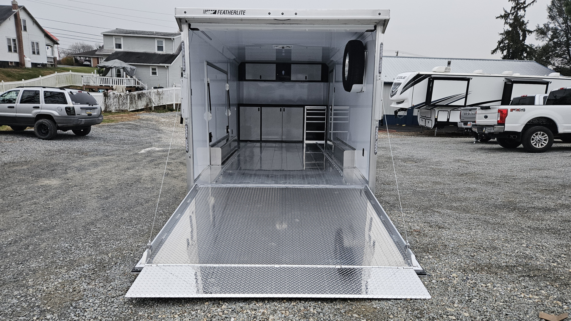 New 2026 Featherlite Trailers 4410 8.5X20TA Car / Racing Trailer