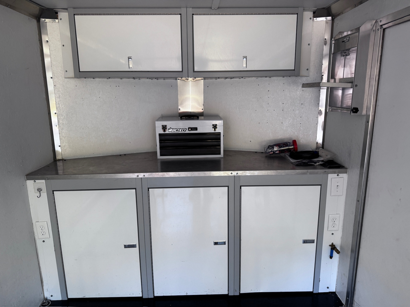 Used 2024 Sure-Trac 7x16 7k Motorcycle Cargo / Enclosed Trailer