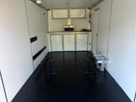 Used 2024 Sure-Trac 7x16 7k Motorcycle Cargo / Enclosed Trailer