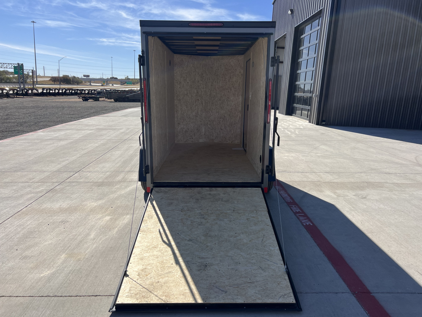 New 2026 Compass 5'x10' Enclosed Cargo Trailer - Indigo DLX