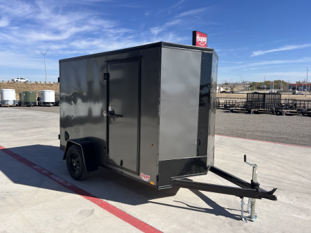 New 2026 Compass 5'x10' Enclosed Cargo Trailer - Indigo DLX