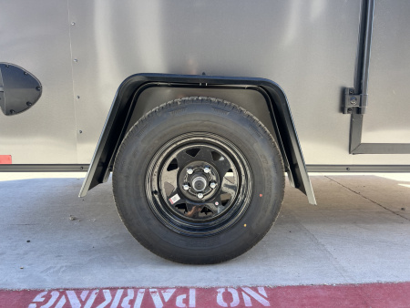 New 2026 Compass 5'x10' Enclosed Cargo Trailer - Indigo DLX