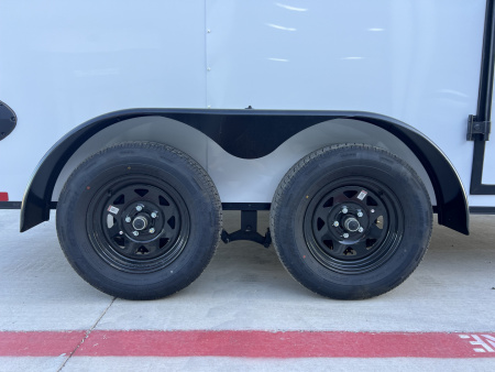 New 2026 Compass 7'x12' Enclosed Cargo Trailer - Indigo DLX