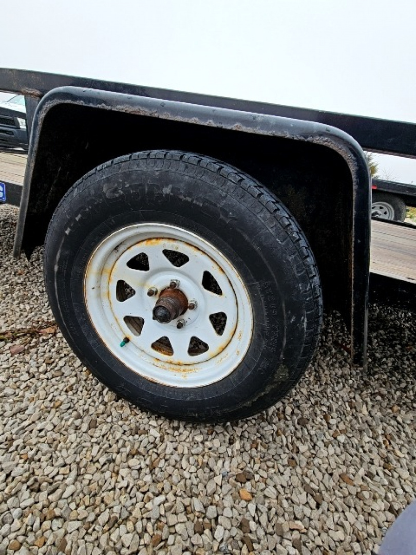 Used 2015 Sure-Trac 7 x 12 3K Tube Top Utility Trailer