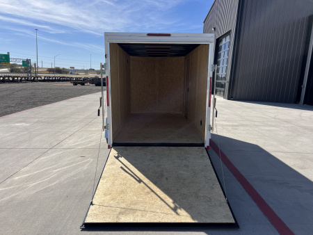 New 2026 Compass 6'x12' Enclosed Cargo Trailer - Indigo DLX