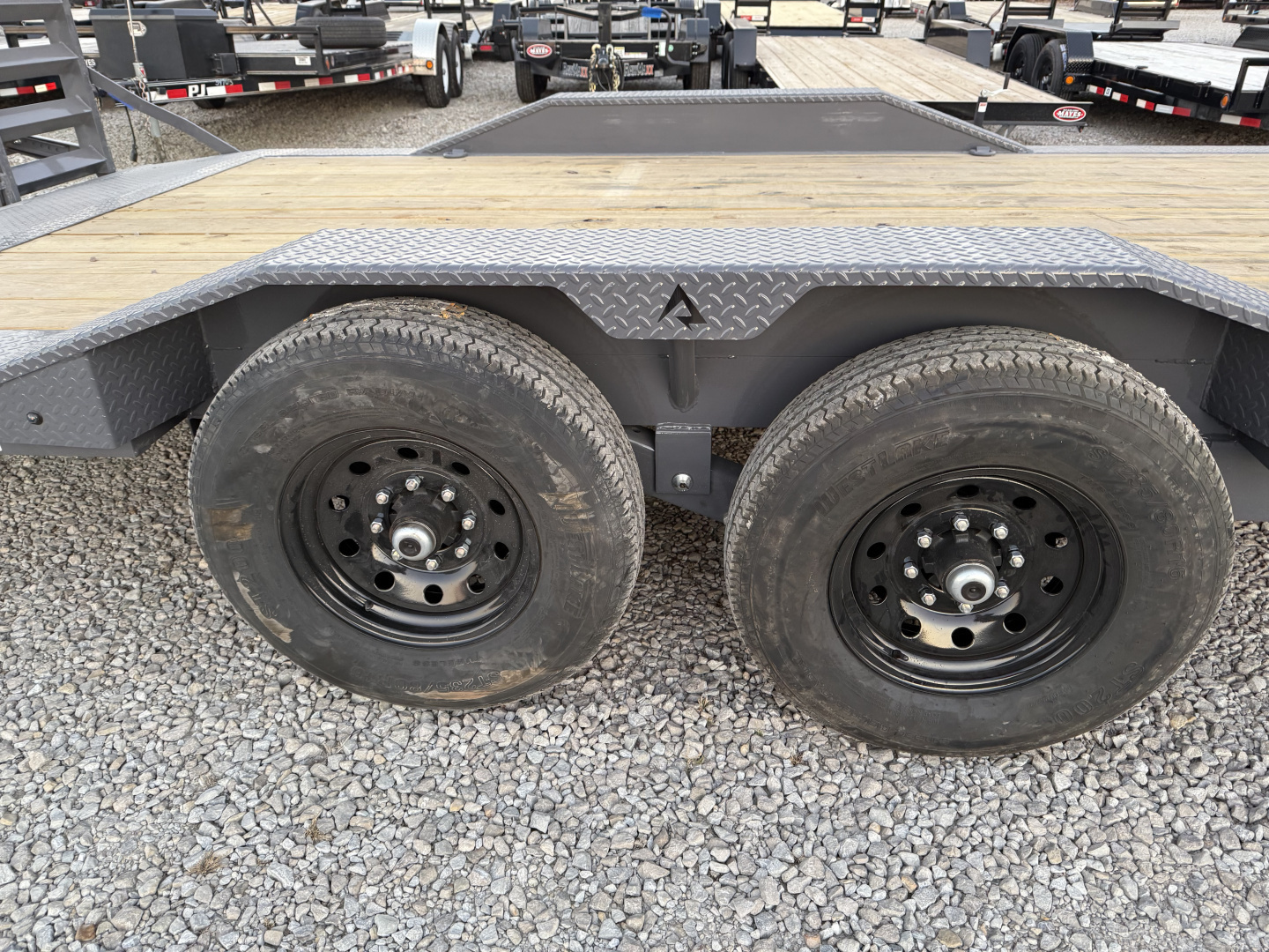 New 2026 RAWMAXX EQUIPMENT ECX20BP14K 102X20 TA BUGGY HAULER DOVETAIL (GVW:14000) SHADOW GRAY