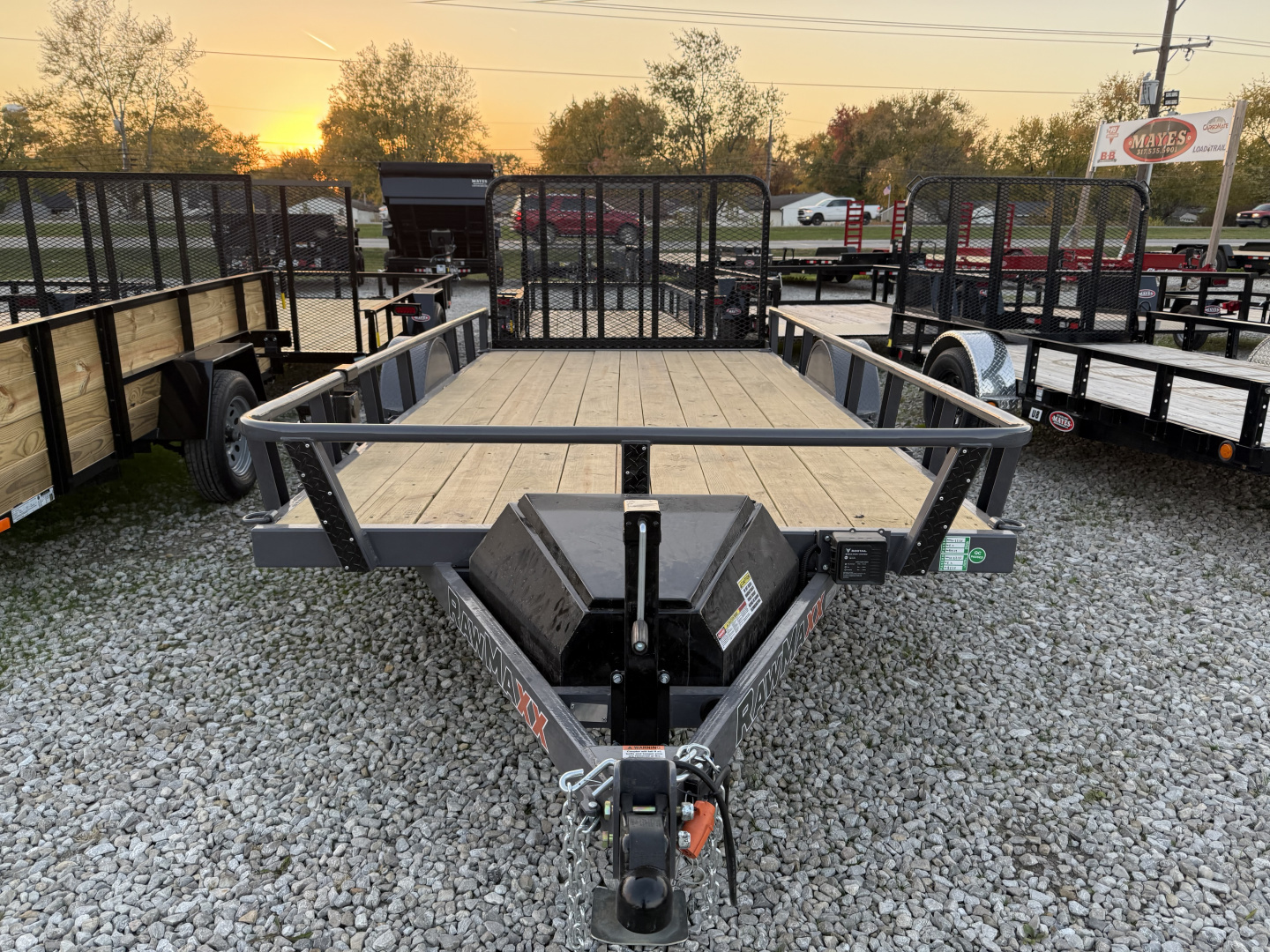 New 2026 RAWMAXX UTILITY UTX1483BP5.2K 83X14 SA (GVW:5200) SHADOW GRAY