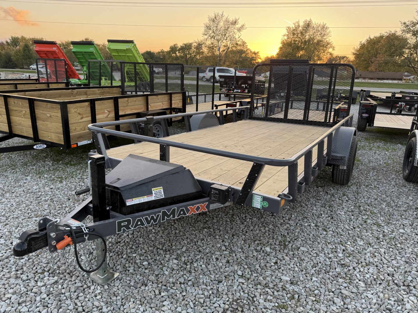 New 2026 RAWMAXX UTILITY UTX1483BP5.2K 83X14 SA (GVW:5200) SHADOW GRAY