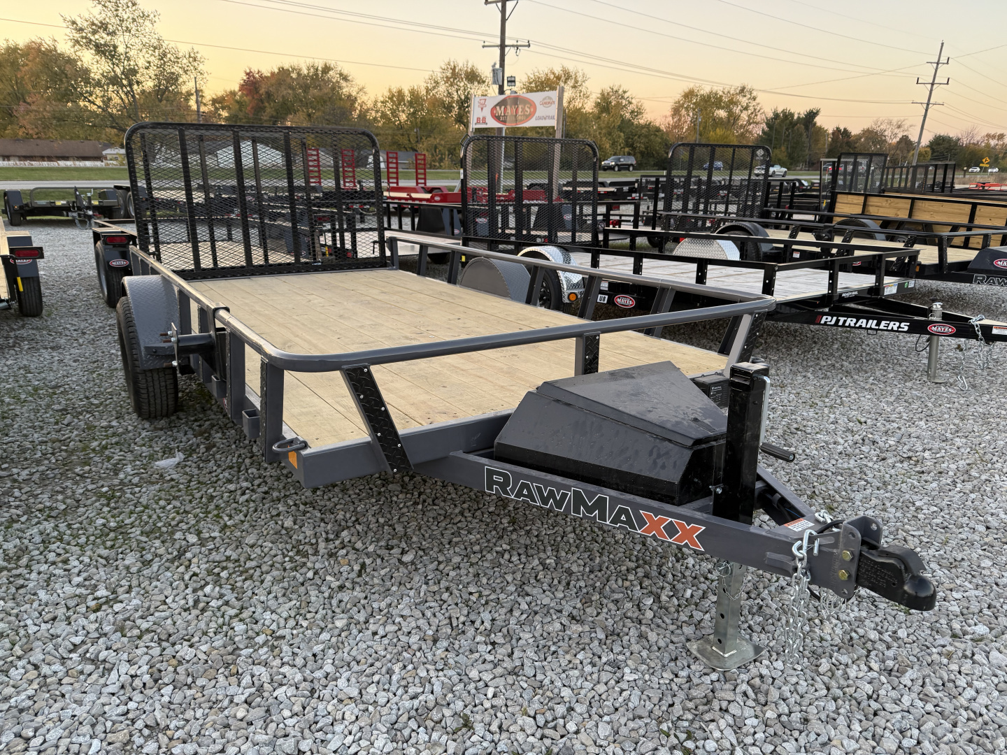 New 2026 RAWMAXX UTILITY UTX1483BP5.2K 83X14 SA (GVW:5200) SHADOW GRAY