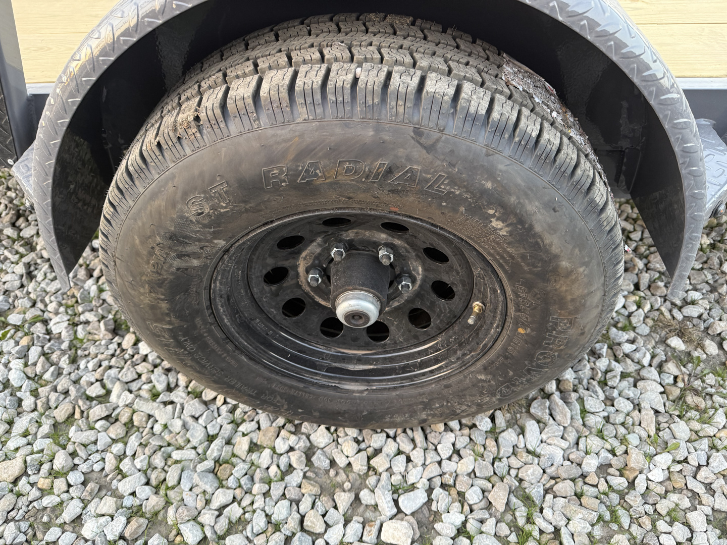 New 2026 RAWMAXX UTILITY UTX1483BP5.2K 83X14 SA (GVW:5200) SHADOW GRAY